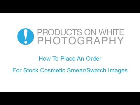 How To Order A Stock Smear From POW! Photography